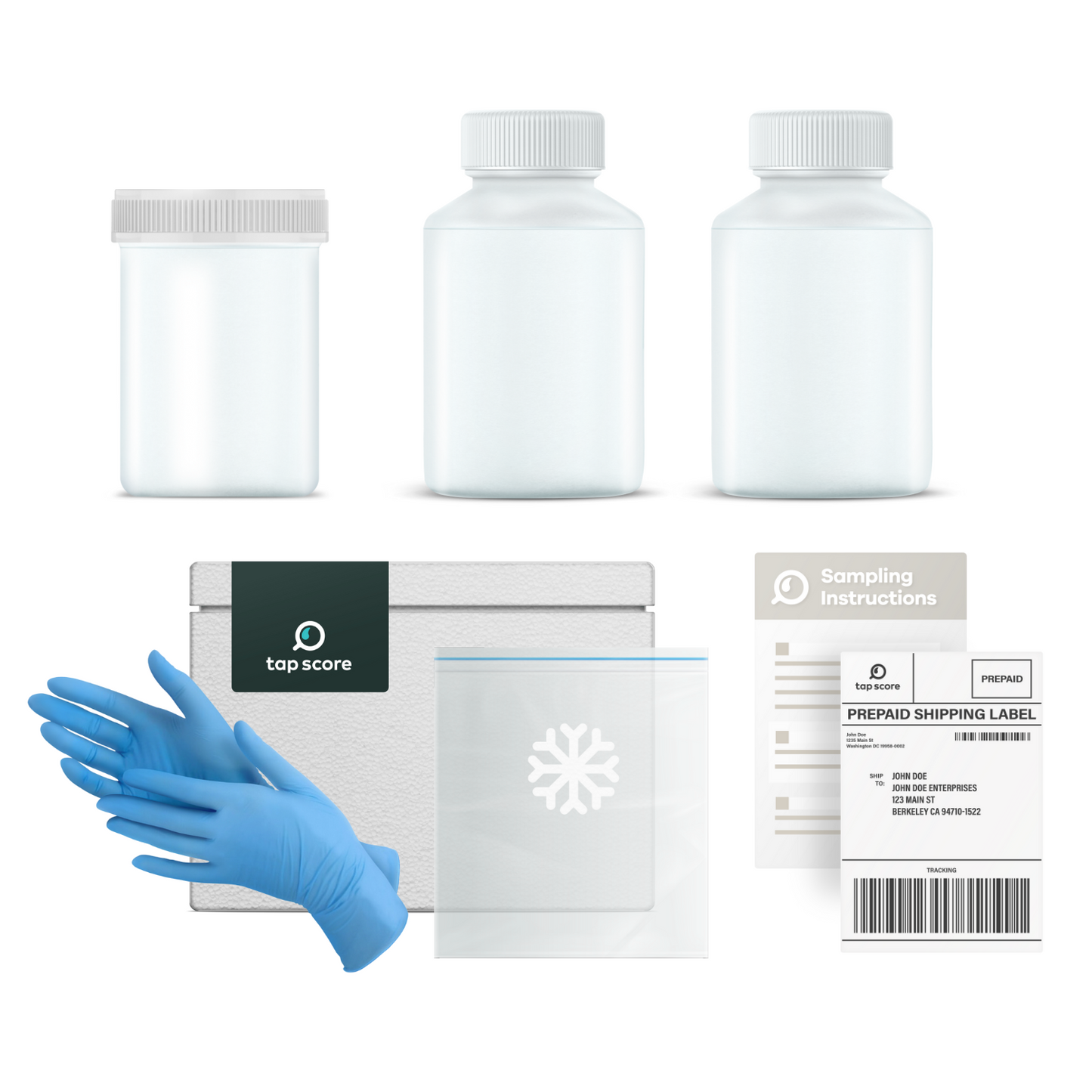 Certified Home Loan Water Test Kit by Tap Score