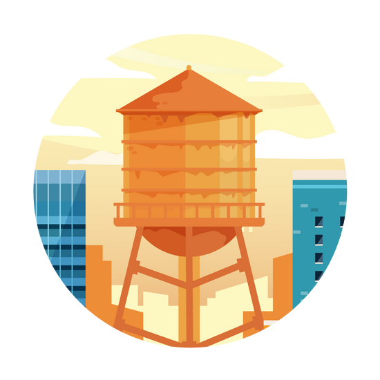 City Water Icon