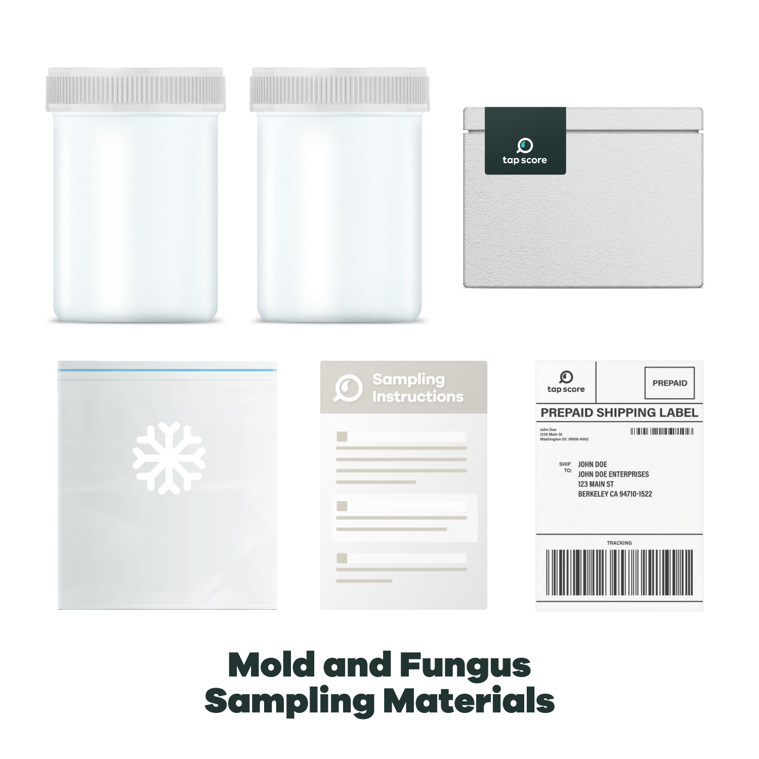 Mold and Fungus Drinking Water Lab Test Kit