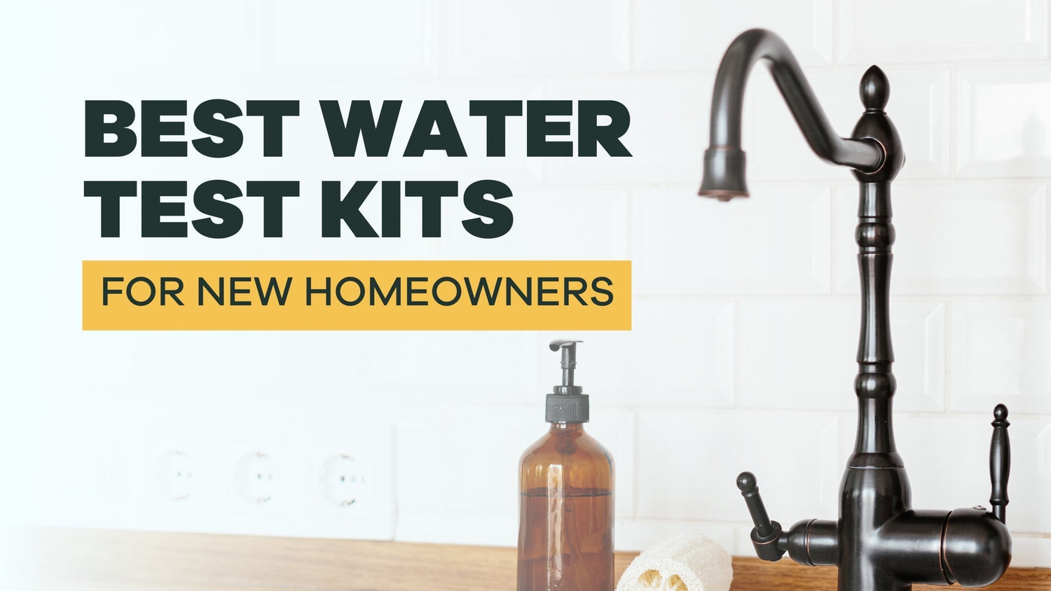 What are the best water testing kits for new homeowners? BLG122