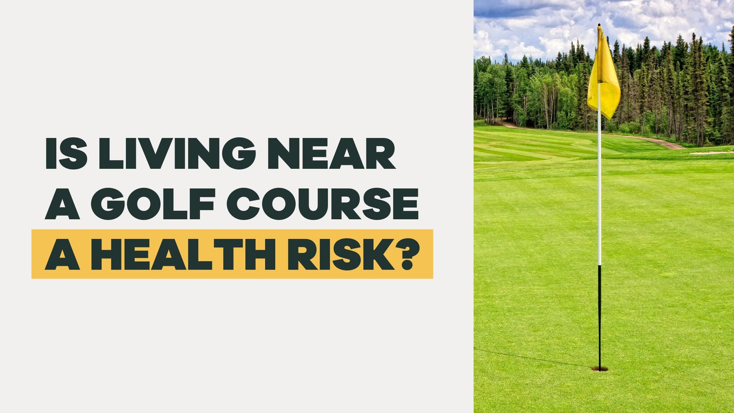Are Golf Course Pesticides Contaminating Drinking Water? - BLG165