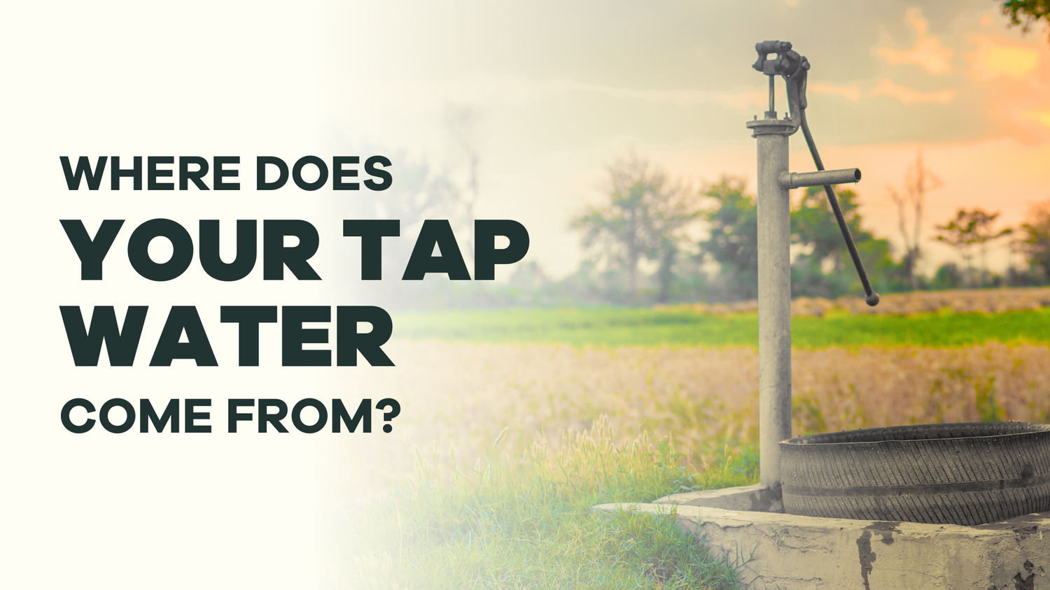 Where is my tap water from? BLG049