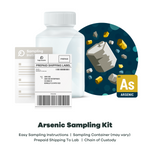 Total Arsenic Sampling Kit Contents Bottle
