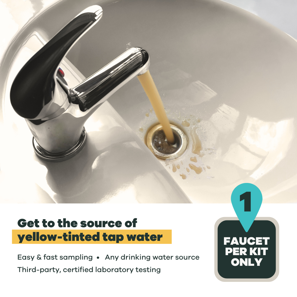 Yellow Tap Water Test