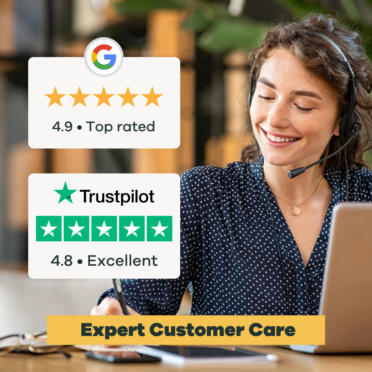 Expert Customer Care from Tap Score